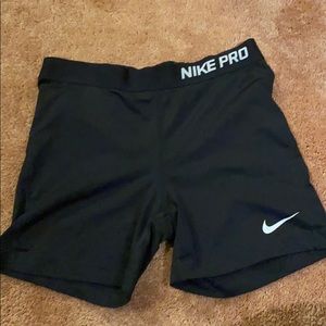 Black Nike pro spandex
